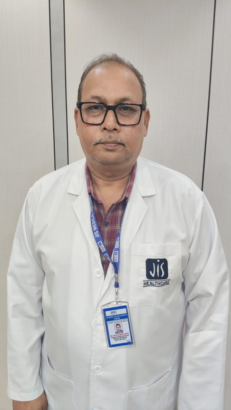 Dr. Arun Gupta — Medical Superintendent, JIS Medical College & Hospital, Ludhiana
